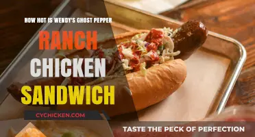 Wendy's Ghost Pepper Ranch Chicken Sandwich: Sizzling Heat or Mild Bite?