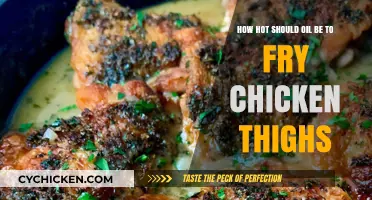 Perfect Crispy Chicken Thighs: Ideal Oil Temperature for Frying