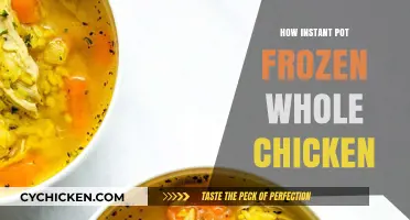 Effortless Cooking: Instant Pot Frozen Whole Chicken Recipe