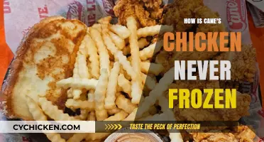 The Secret to Cane's Chicken: Always Fresh, Never Frozen