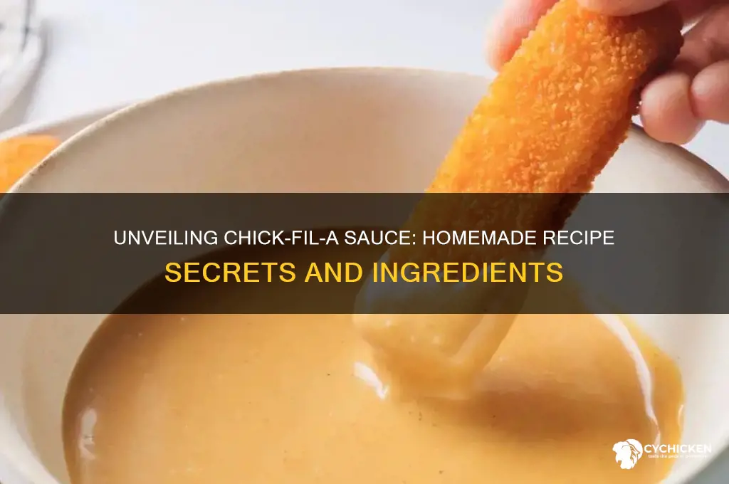 how is chick fil a sauce made