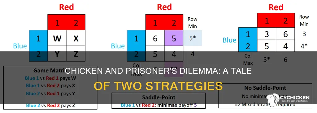 how is chicken different from the prisoner