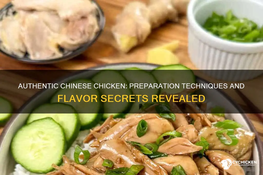 how is chicken made for chinese food