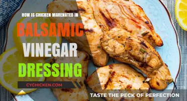 Balsamic Bliss: Mastering Chicken Marinades with Vinegar Dressing