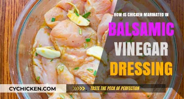 Balsamic Bliss: Mastering Chicken Marinade with Vinegar Dressing