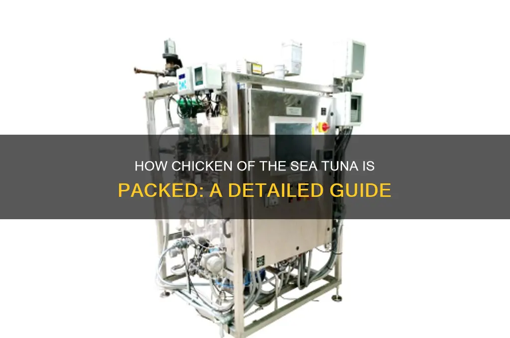 how is chicken of the sea tuna packed