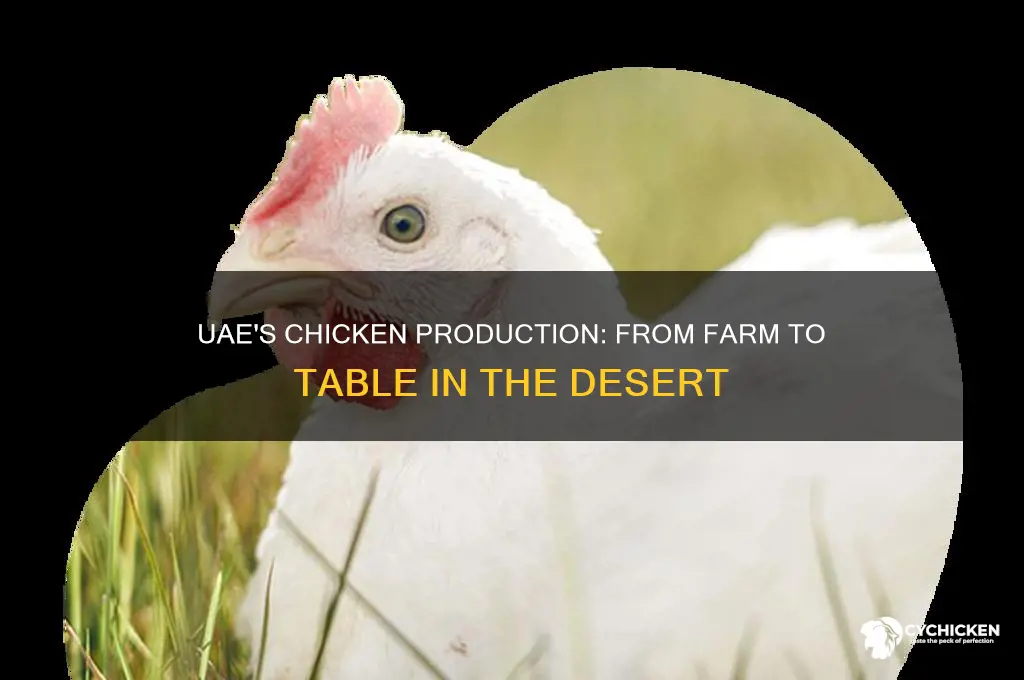how is chicken produced in the uae