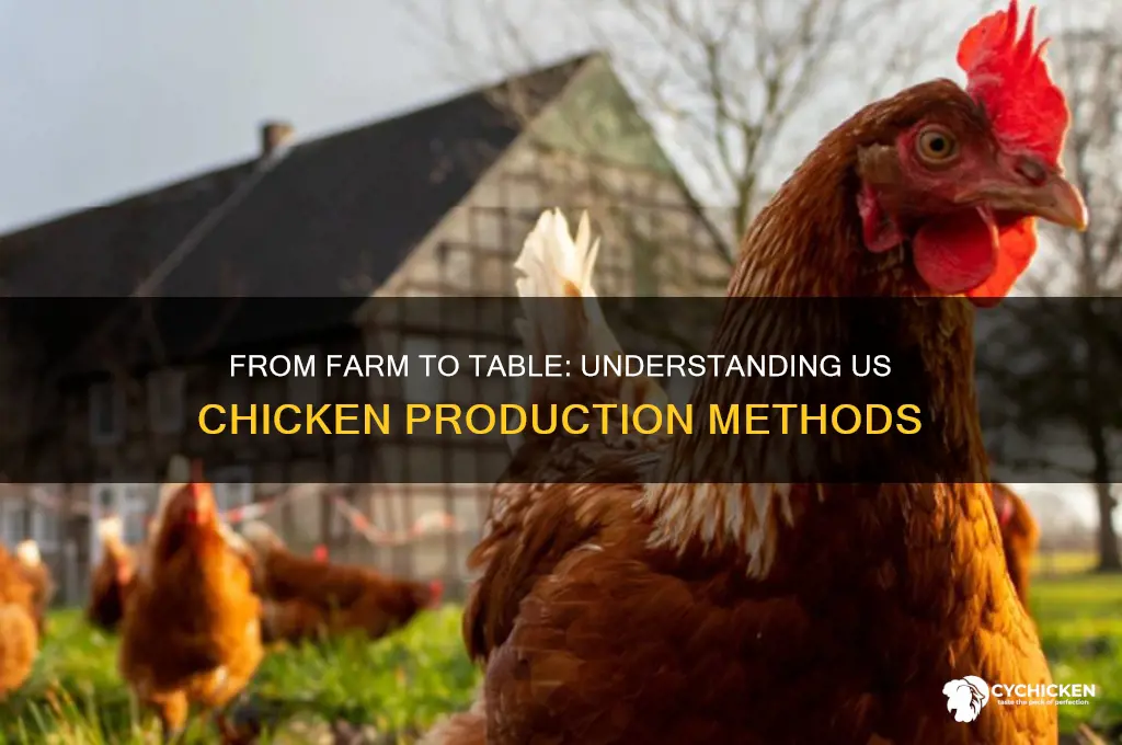 how is chicken produced in the us
