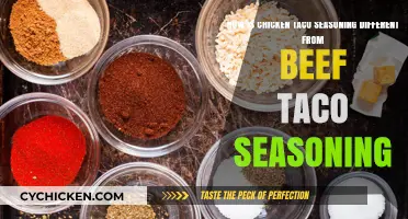 Chicken Taco Seasoning: How Different from Beef?