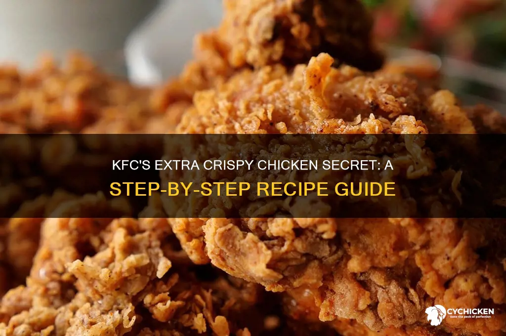 how is kfc extra crispy chicken made