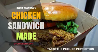 McDonald's Chicken Sandwich: Ingredients, Preparation, and Cooking Process Revealed