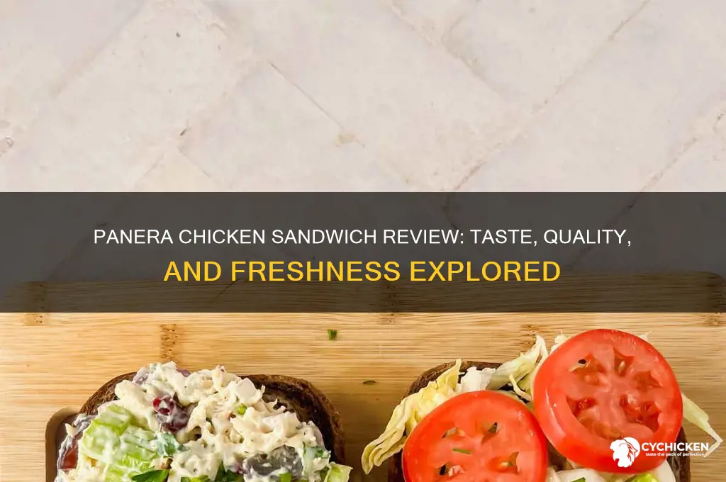 how is panera chicken sandwich