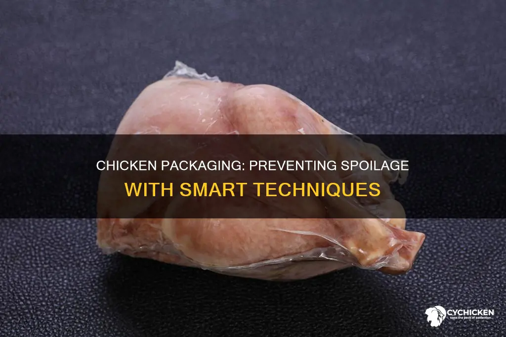 how is raw chicken packaged to keep from spoiling