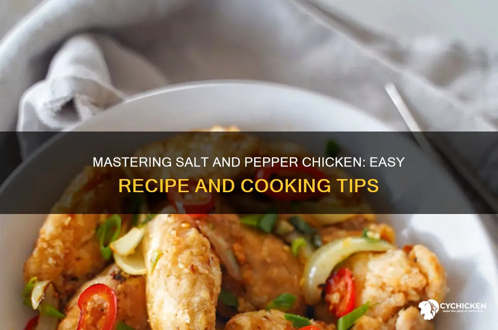 how is salt and pepper chicken made