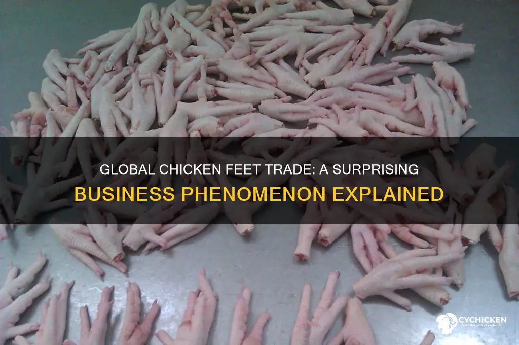 how is the business chicken feet in world
