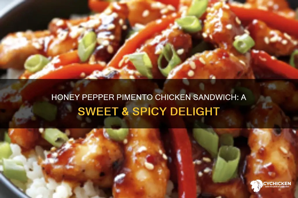 how is the honey pepper pimento chicken sandwich