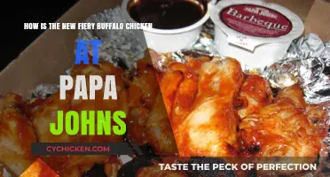 Papa John's Buffalo Chicken: Spicy and Delicious?