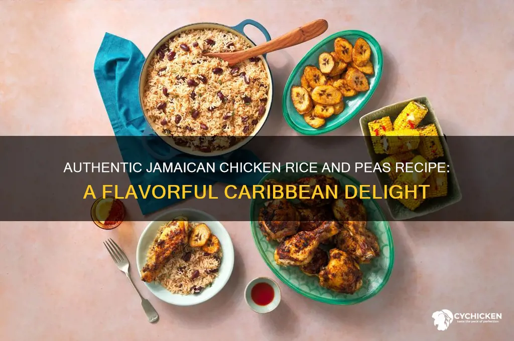 how jamaican prepare chicken rice and peas