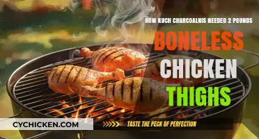 Perfect Charcoal Amount for 2 Pounds Boneless Chicken Thighs Grilling