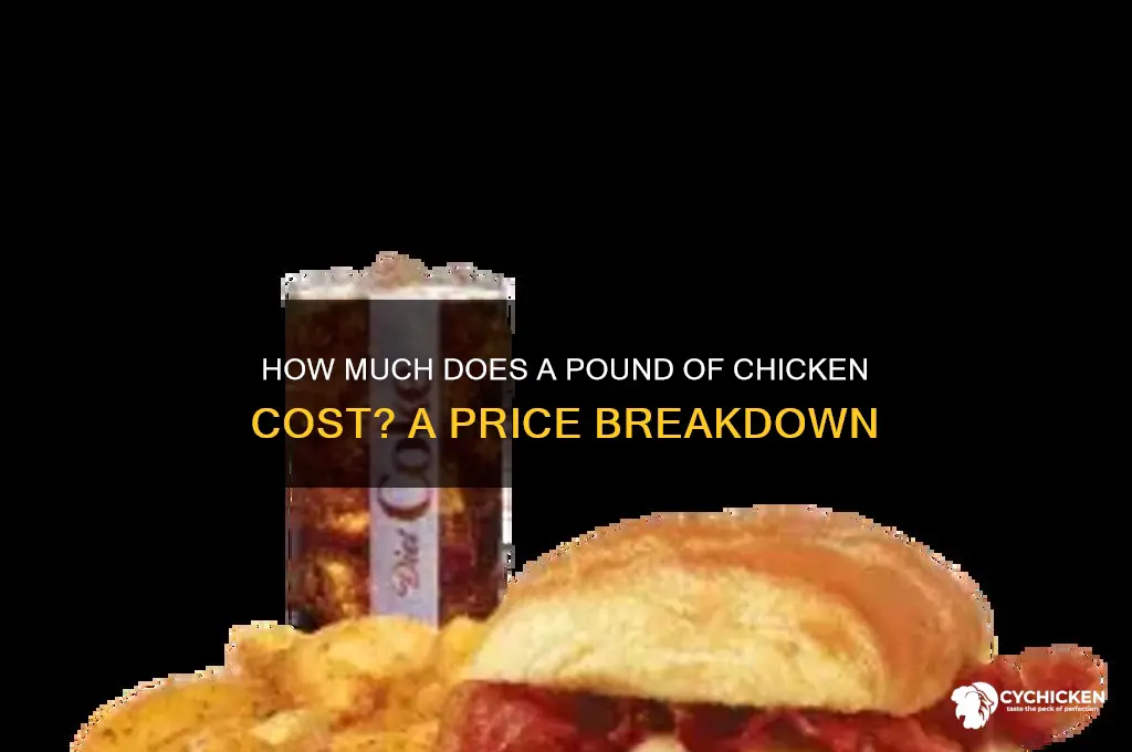 how kucj is a pound of chicken