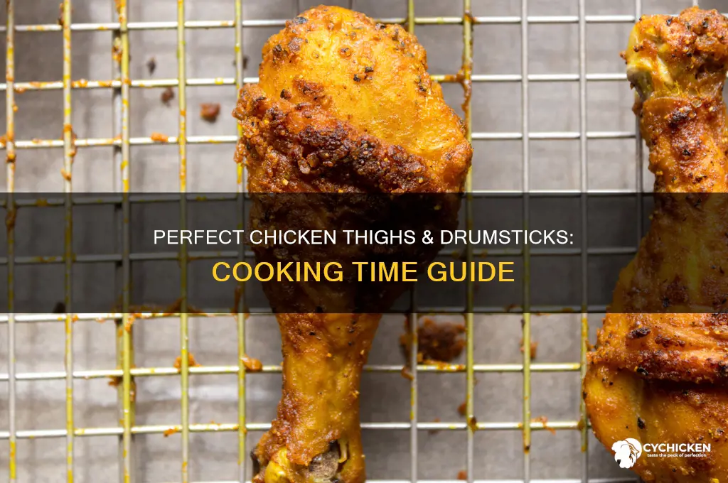 how l9ng do you cook chicken thigh and drumstick recipe