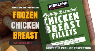 Sizing Up Kirkland's Frozen Chicken Breasts: A Handy Guide