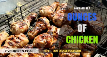 Understanding 3 Ounces of Chicken: Size, Portion, and Measurement Guide