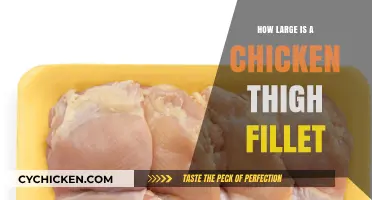 Understanding the Size of a Chicken Thigh Fillet: A Comprehensive Guide