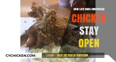 Smithfield Chicken's Late-Night Hours: When Do They Close?