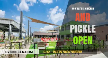 Chicken N Pickle Hours: Late-Night Fun or Early Closure?