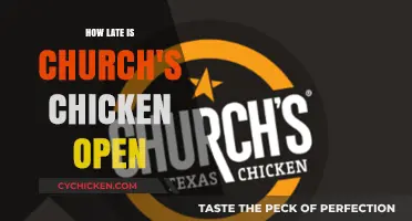 Church's Chicken Hours: How Late Can You Enjoy Fried Chicken?