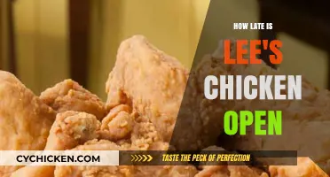 Lee's Chicken Hours: How Late Can You Grab Your Favorite Meal?