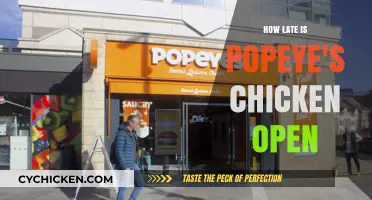 Popeye's Chicken Closing Times: How Late Can You Get Your Fix?