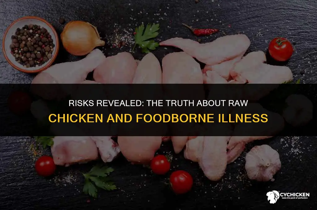 how likely are you to get sick from raw chicken