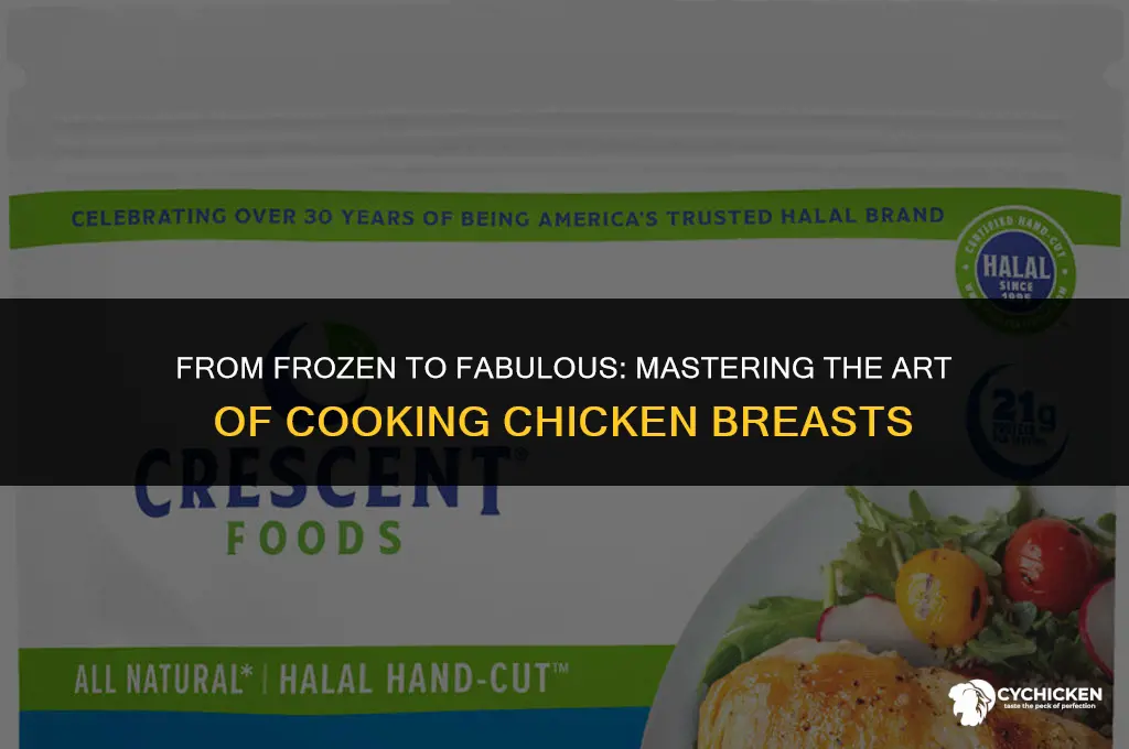 how ling do you cook chicken breast frozen
