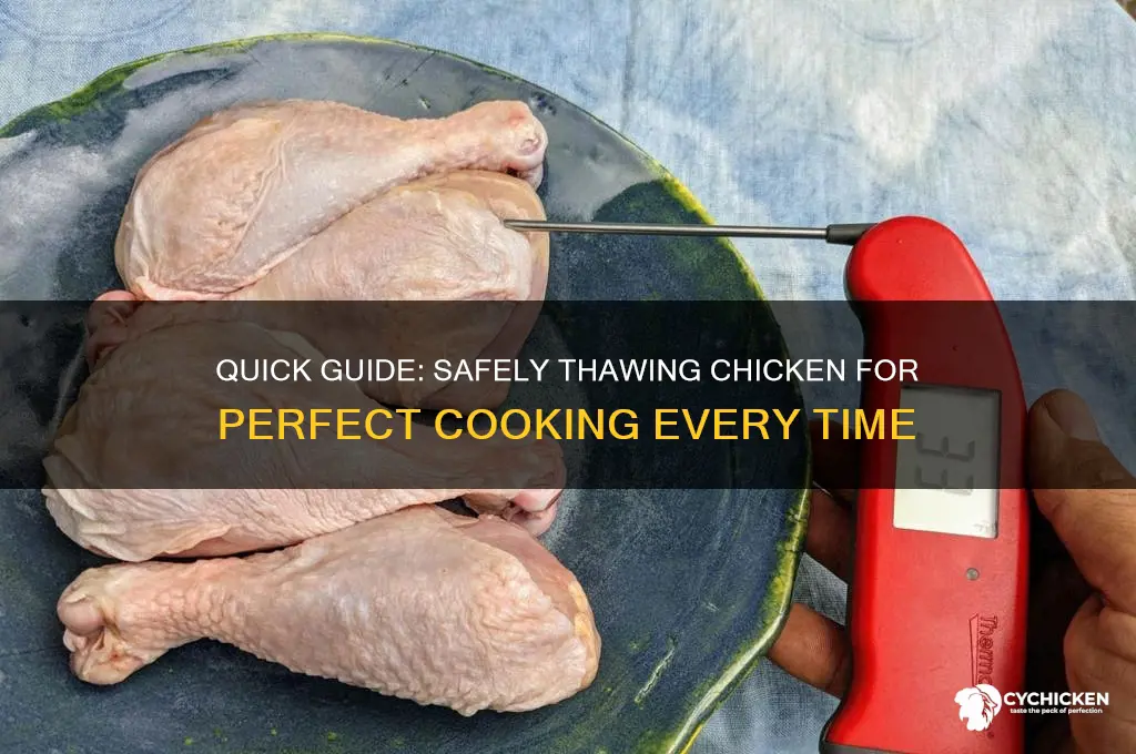 how ling does chicken take to thaw