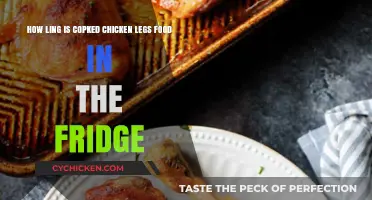 Storing Cooked Chicken Legs: How Long Are They Safe?