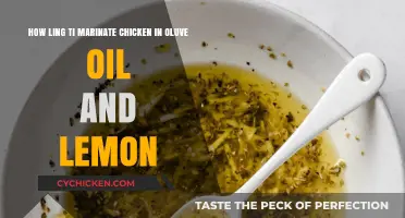 Marinating Chicken: Olive Oil and Lemon Secrets