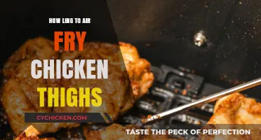Perfect Air Fryer Chicken Thighs: Timing Tips for Juicy Results