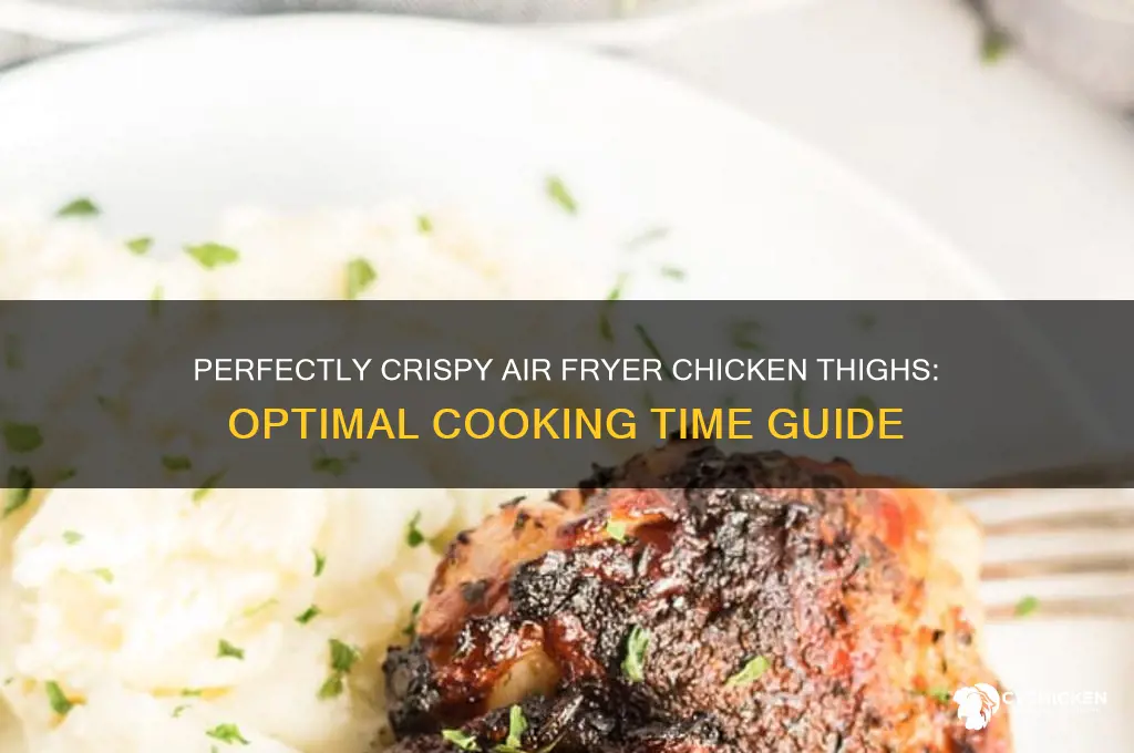 how ling to airfry chicken thighs