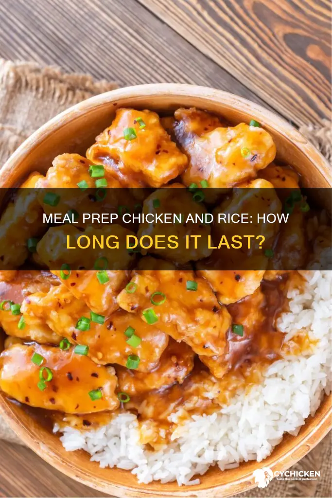 how lobg do meal prep chicken and rice dinners last