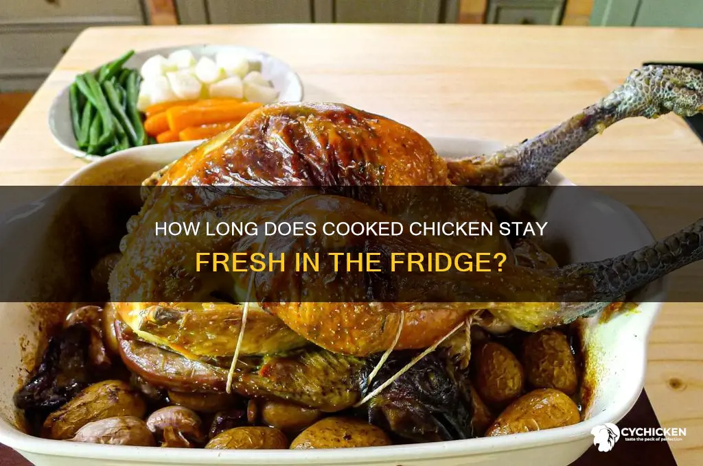 how lock will chicken last in the refrigerator