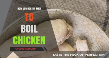 Perfectly Boiled Chicken: Timing Tips for Tender, Juicy Results