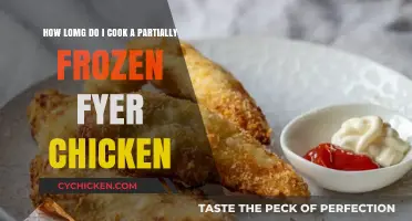 From Freezer to Feast: Cooking Partially Frozen Fryer Chicken
