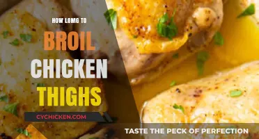 Perfectly Broiled Chicken Thighs: Timing Tips for Juicy Results