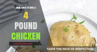 Boiling Chicken: How Long for a 4-Pounder?