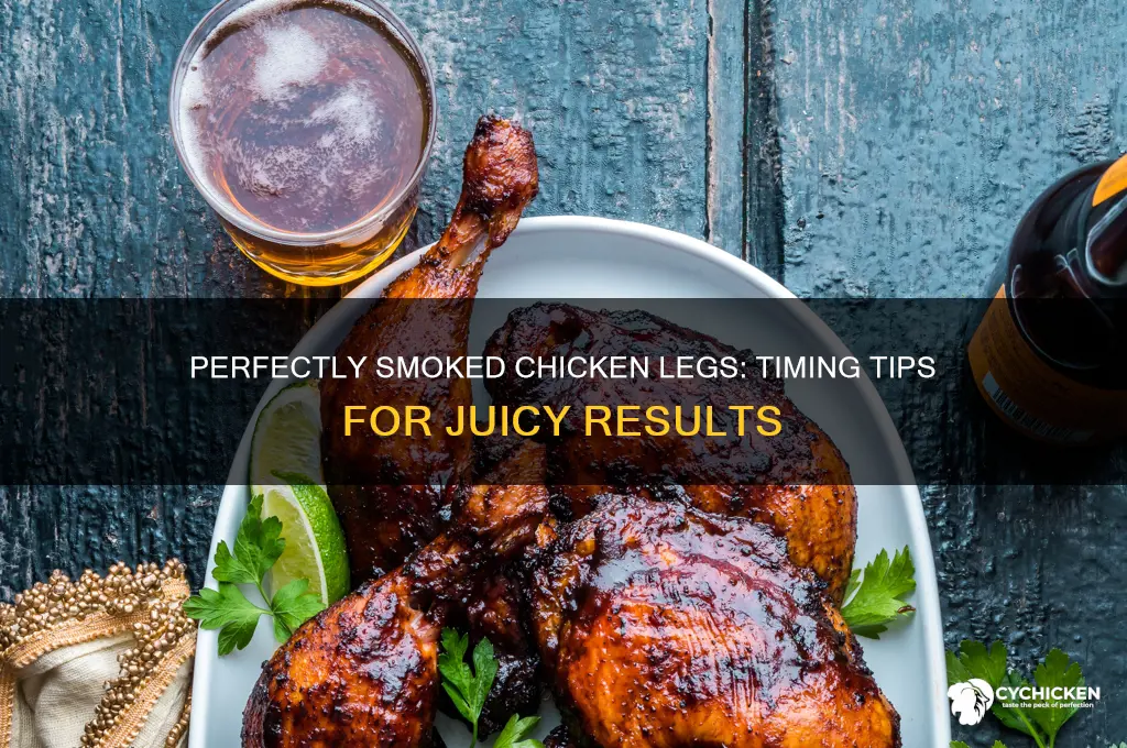 how lon g to smoke chicken legs