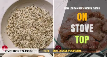 Perfectly Cooked Chicken Thighs: Stovetop Timing and Tips