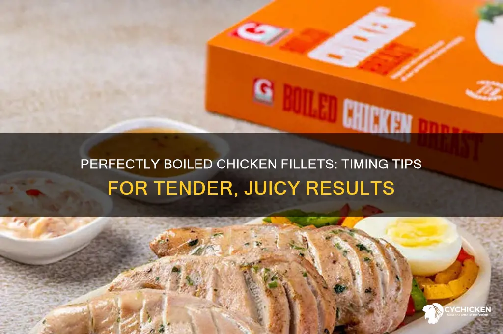how lond do u boil chicken fillets
