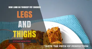 Perfectly Crispy Deep-Fried Chicken Legs and Thighs: Timing Tips